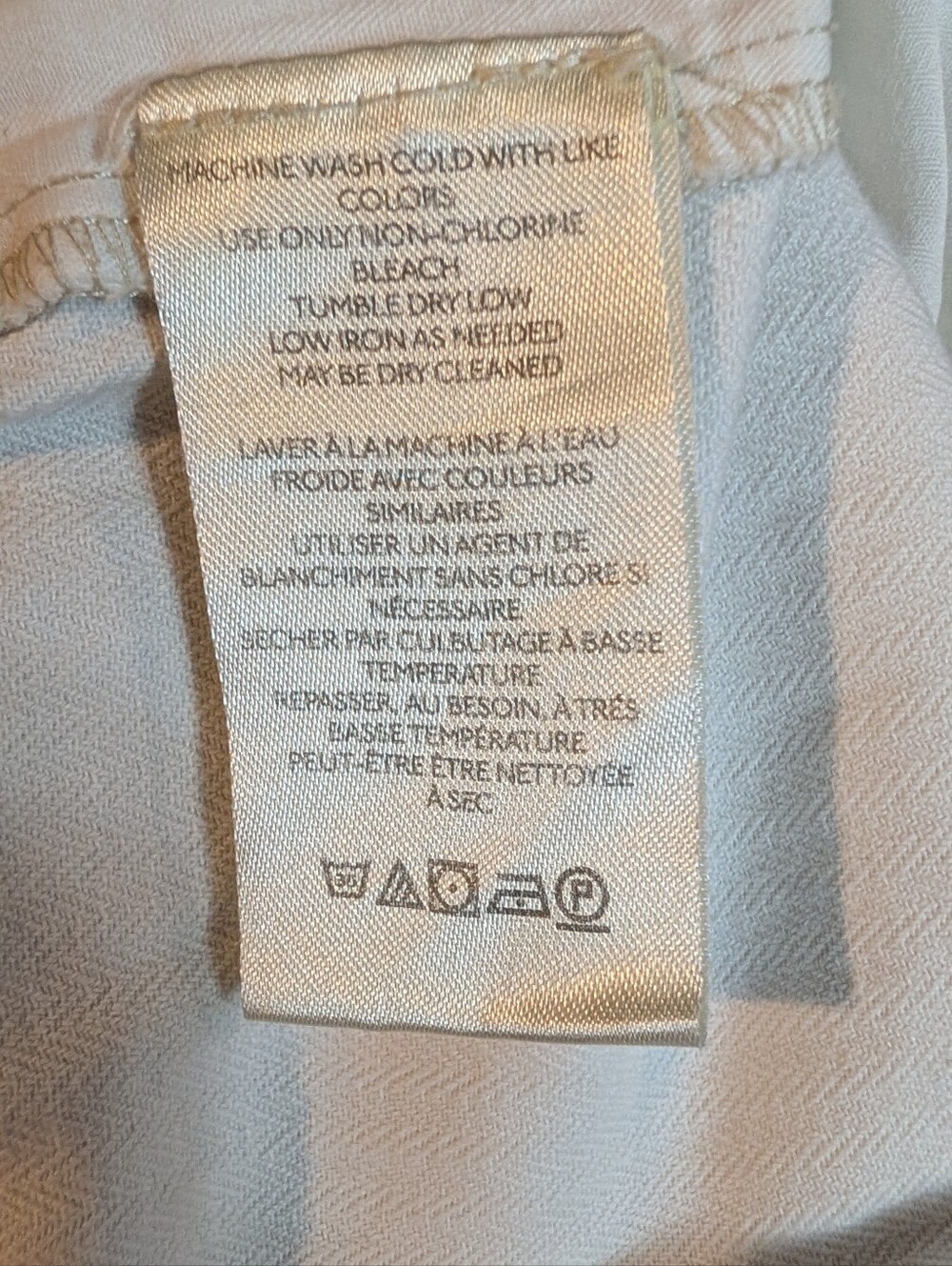 We The Free Tahiti Pull-On Cargo Pants in Tofu White Size Medium Y2K - Picture 12 of 16